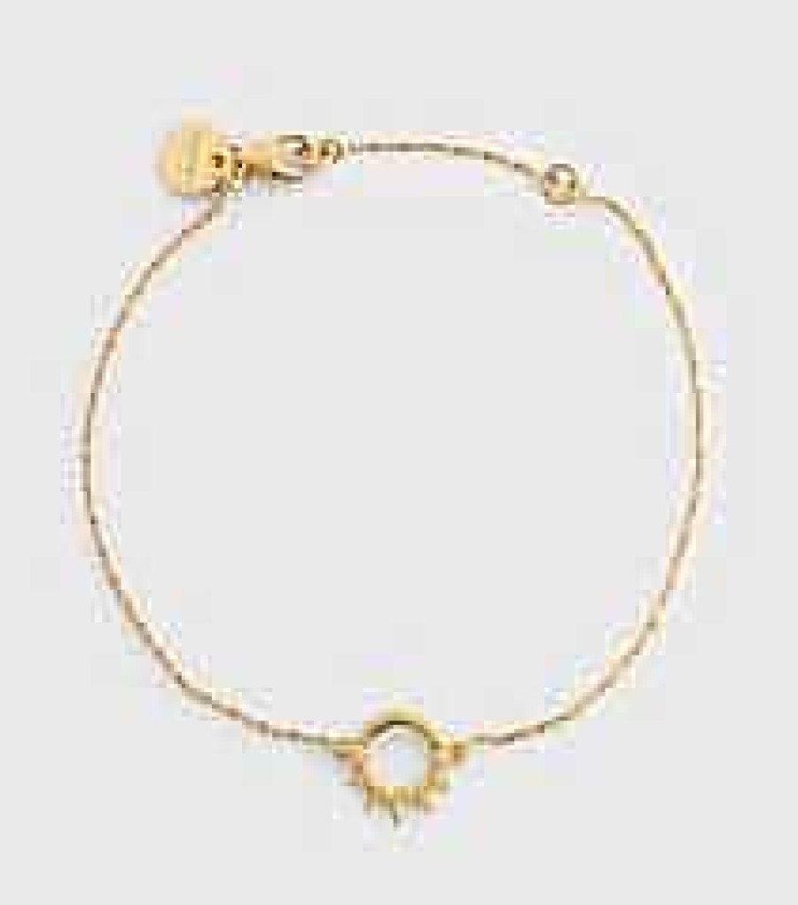 Armband Syster P Smycken | Syster P Uma Circle Bracelet Gold