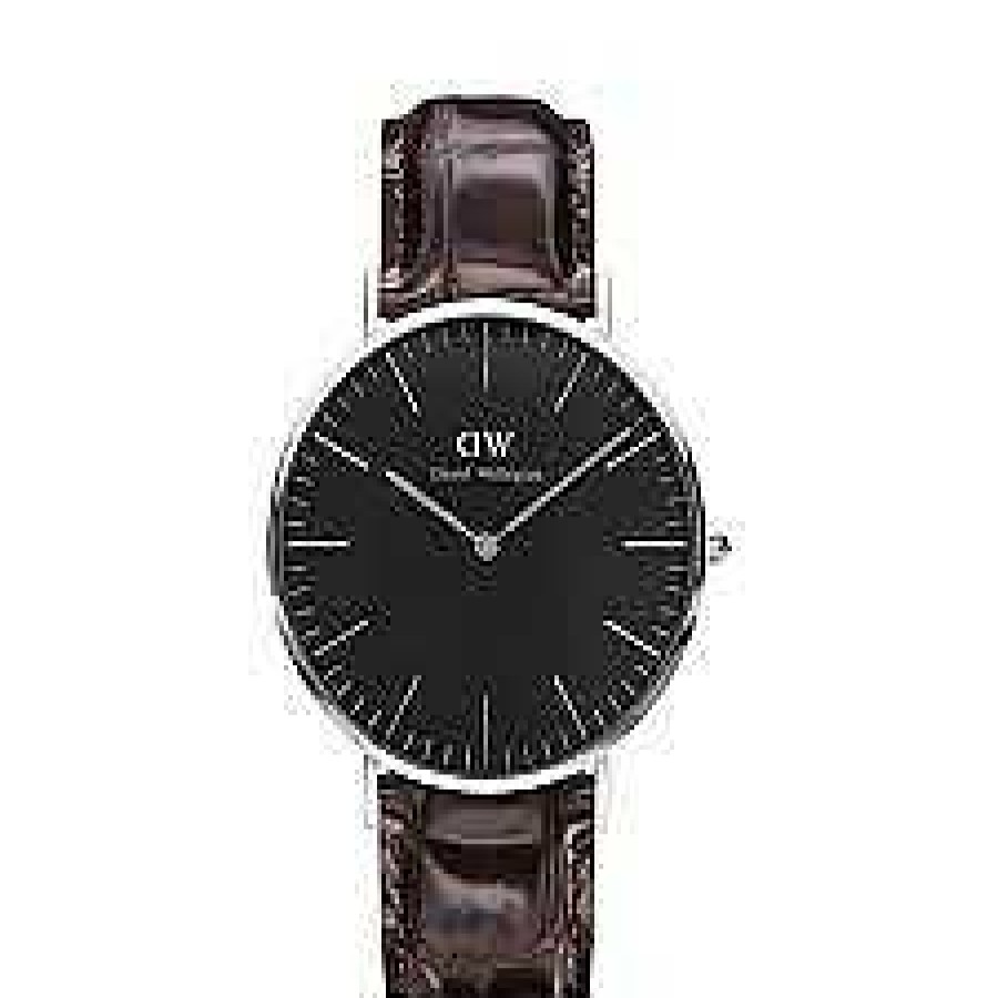 Klockor Daniel Wellington Klockor | Daniel Wellington Klocka Classic York 40 Vit Brun Dw00100134