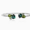 Armband Caroline Svedbom Smycken | Caroline Svedbom Alisia Bracelet / Green Combo Guld