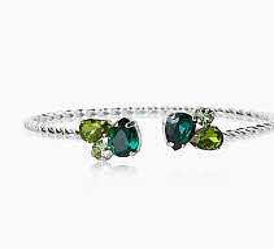 Armband Caroline Svedbom Smycken | Caroline Svedbom Alisia Bracelet / Green Combo Guld