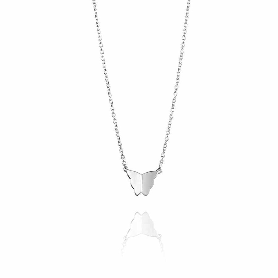 Halsband Efva Attling Smycken, Örhängen, Ringar | Efva Attling Little Miss Butterfly Necklace 10-100-01017