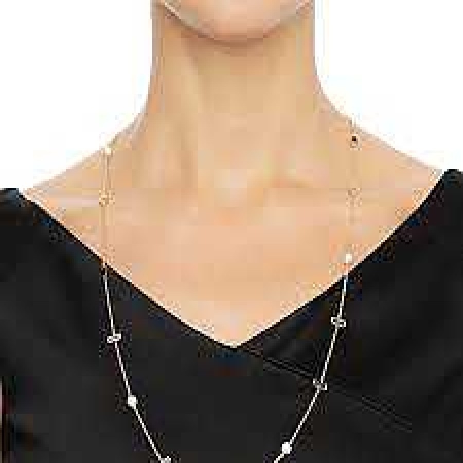 Halsband Efva Attling Smycken, Örhängen, Ringar | Efva Attling Dreams & Pearls Flow Necklace 10-101-02151