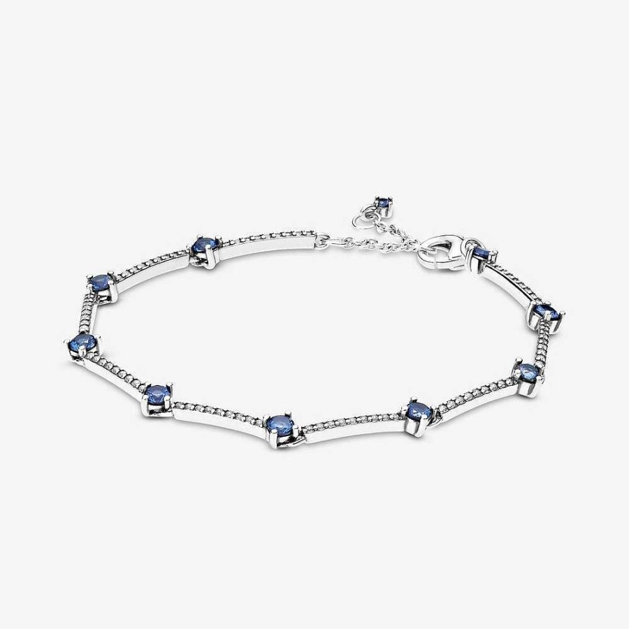 Armband Pandora smycken, Berlock, Ringar | Pandora Glittrande Pave Stavar Armband