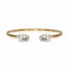 Armband Caroline Svedbom Smycken | Caroline Svedbom Armband Petite Drop Bracelet / Crystal Guld