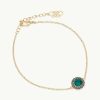 Armband Lily and Rose Smycken | Lily And Rose Celeste Bracelet Emerald / Black Diamond