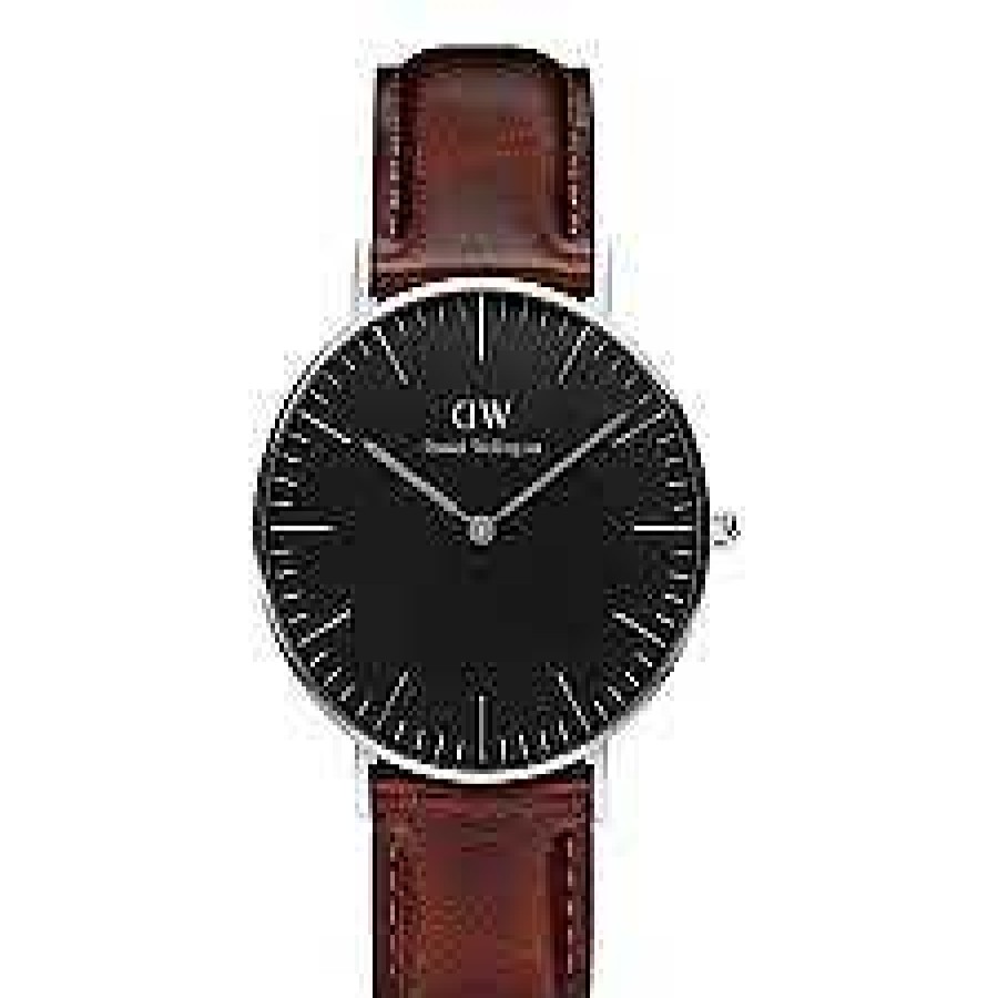 Klockor Daniel Wellington Klockor | Daniel Wellington Klocka Classic Bristol 36 Svart Brun Dw00100143