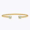 Armband Caroline Svedbom Smycken | Caroline Svedbom Armband Mini Twisted Bracelet / Chrysolite Guld