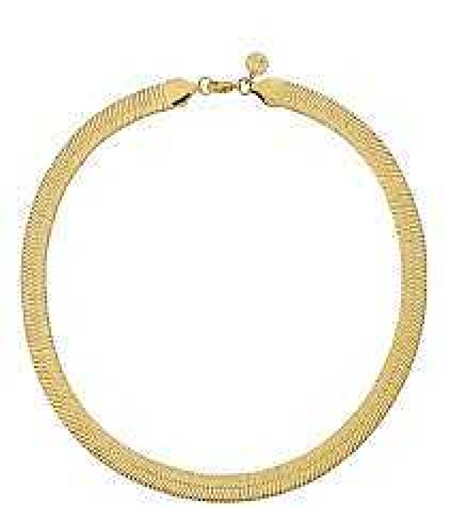 Halsband Edblad Smycken, Halsband, Armband, Örhängen | Edblad Herringbone Necklace L Gold