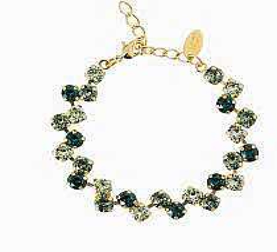 Armband Caroline Svedbom Smycken | Caroline Svedbom Fiona Bracelet / Green Combo Guld