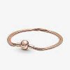 Armband Pandora smycken, Berlock, Ringar | Pandora Moments Ormkedjearmband Med Flera Kedjor