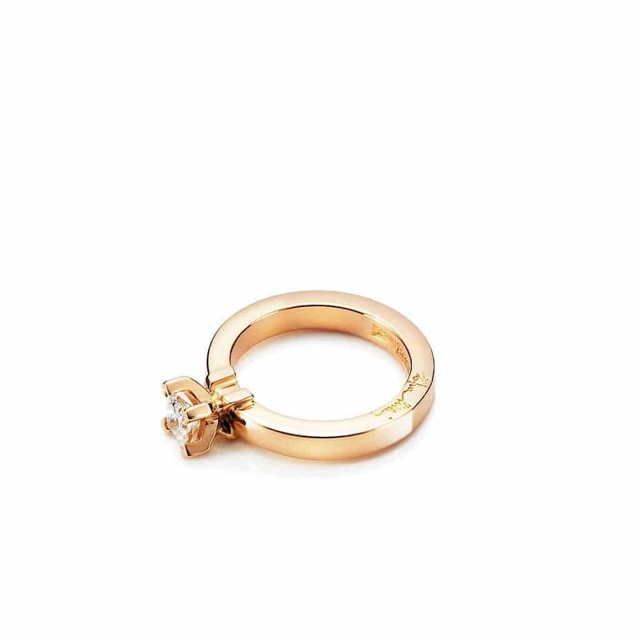 Ringar Efva Attling Smycken, Örhängen, Ringar | Efva Attling Dolce Vita Princess Ring 0,40Ct