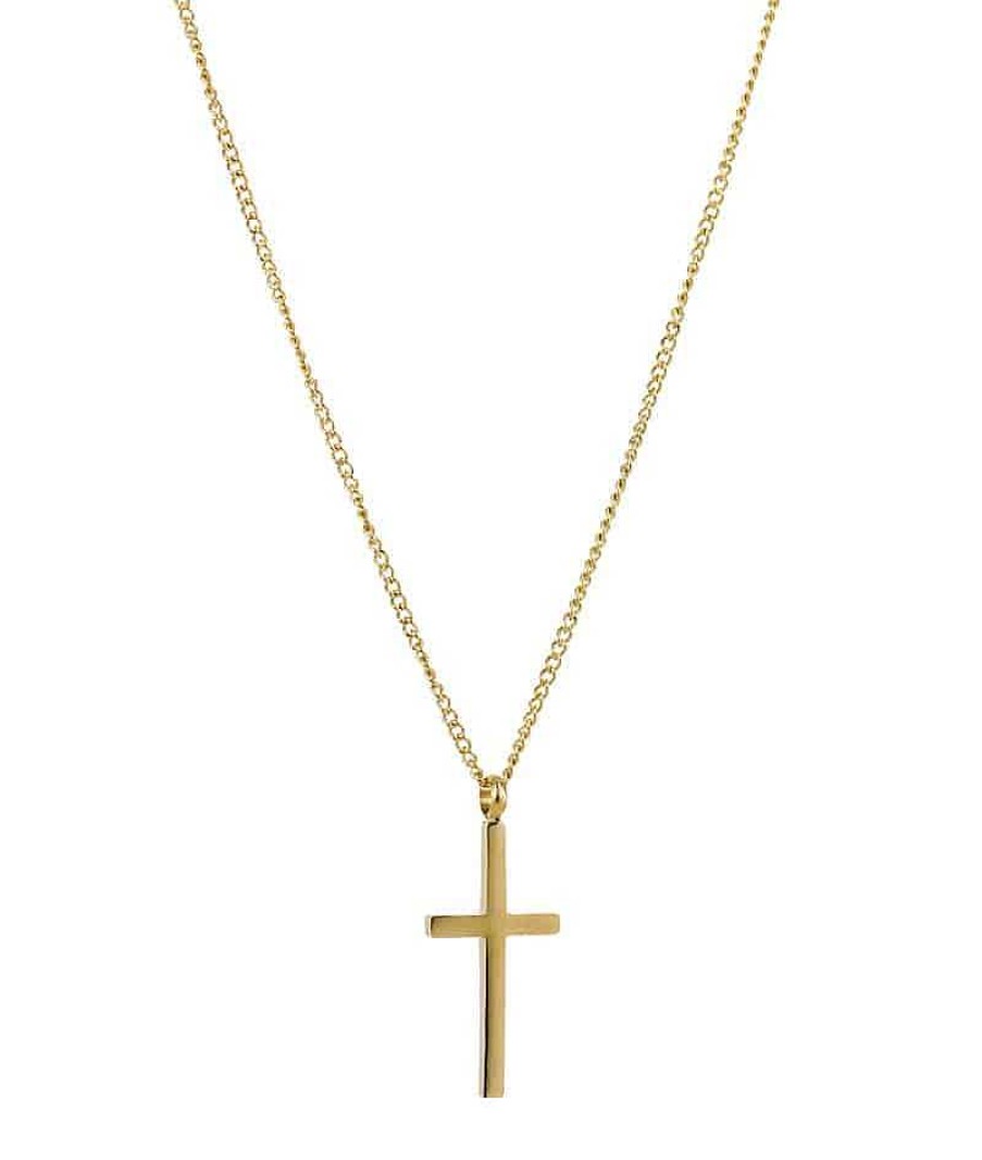 Halsband Arock Smycken | Arock Cross Halsband Guld