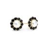 Orhangen Lily and Rose Smycken | Lily And Rose Miss Sofia Earrings Ivory Pearl / Jet (Gold)